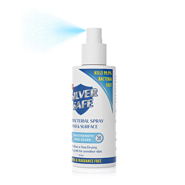 Silver Safe Antimicrobial Bacterial Spray